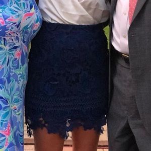 High waisted lovers and friends skirt